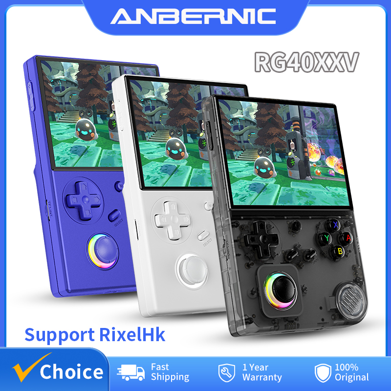 Gaming Console Retro Handheld - ANBERNIC RG40XXV Retro Handheld Game Console