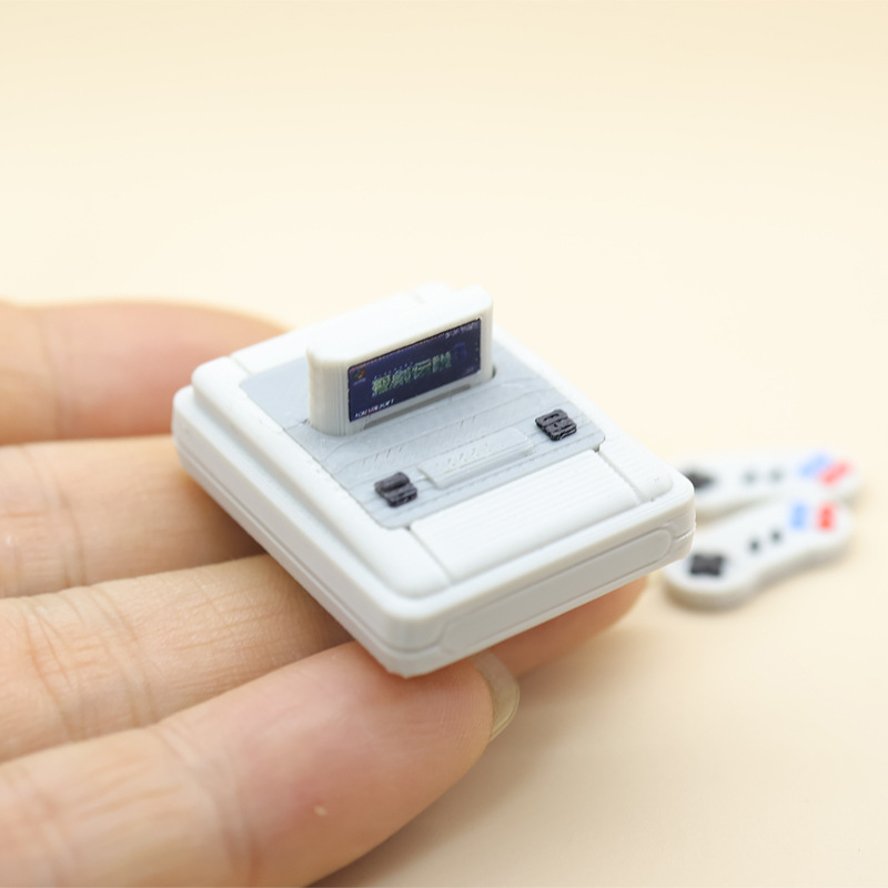 Gaming Console Vintage - 1set Poppenhuis Mini Retro Game Console