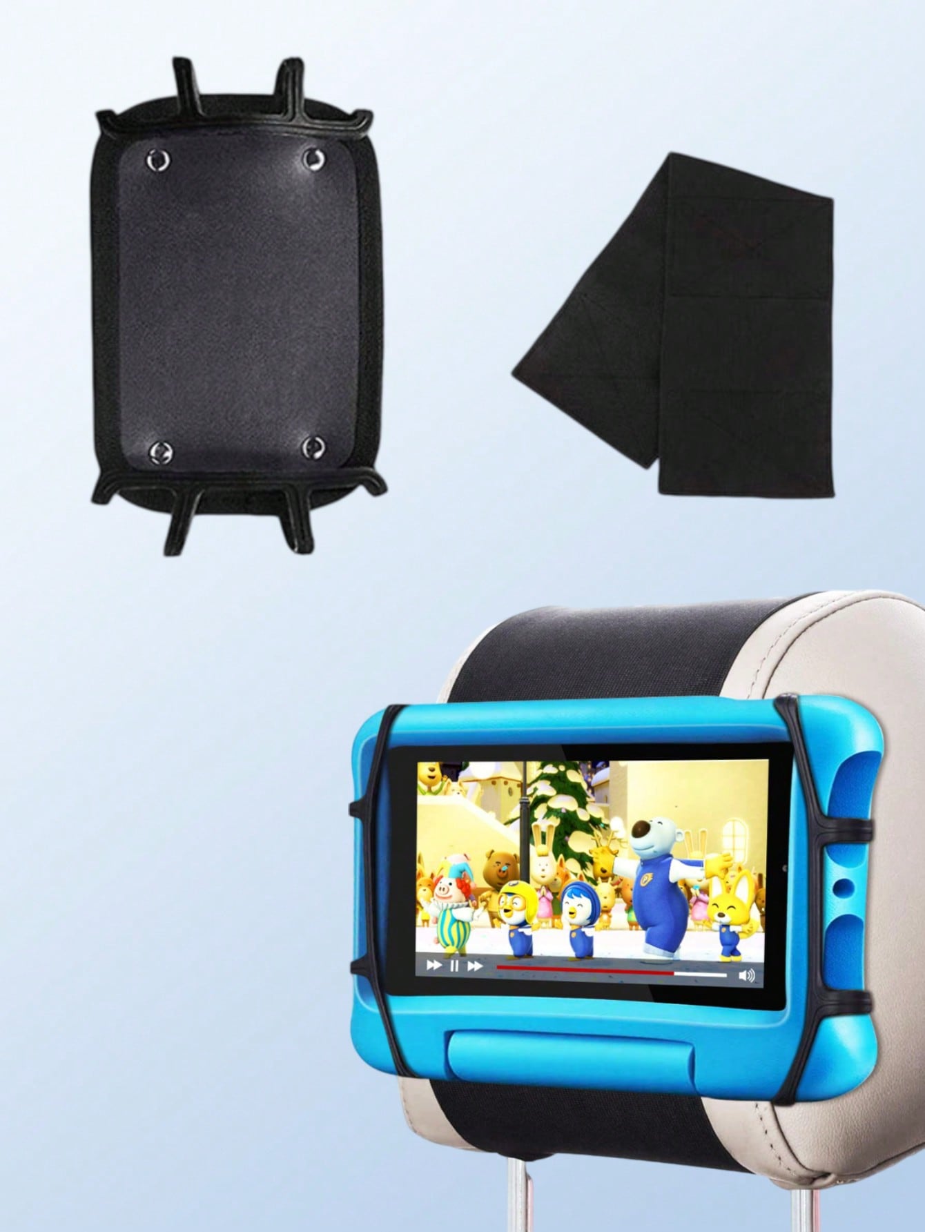 Gaming Console Handheld - Tablethouder voor autohoofdsteun – 360 °