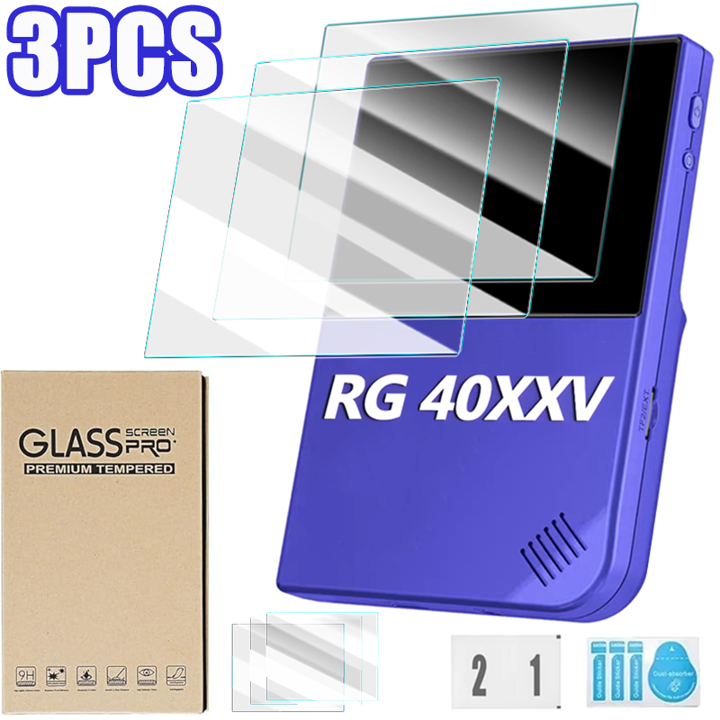 Gaming Console Handheld - 3-1PCS Gehard Glas voor Anbernic RG40XXV