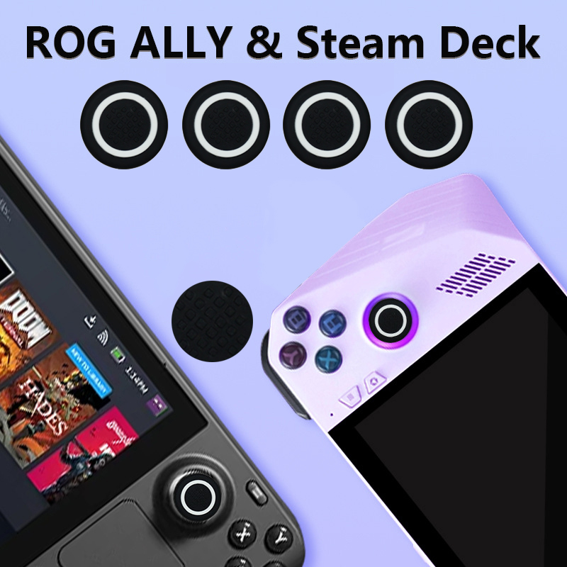 Console Gaming Steam - 4 stks Siliconen Joystick Duimgrepen Protector