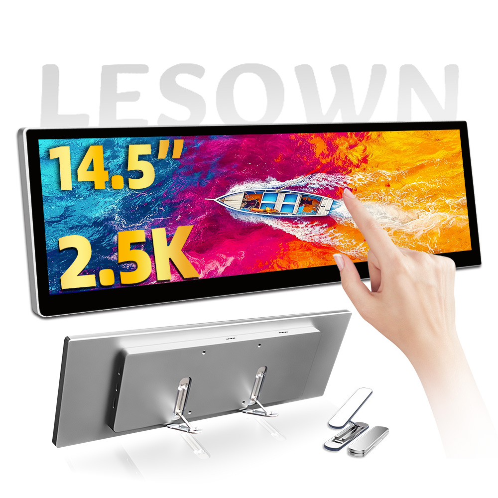 Gaming Console And Monitor - LESOWN 2,5K barmonitor 14,5 inch 2560x720