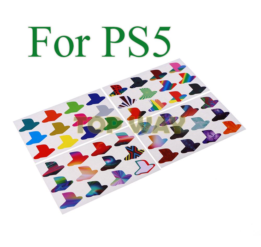 Gaming Console Ps5 - 12 stks/partij Kleurrijke Lo go Skin