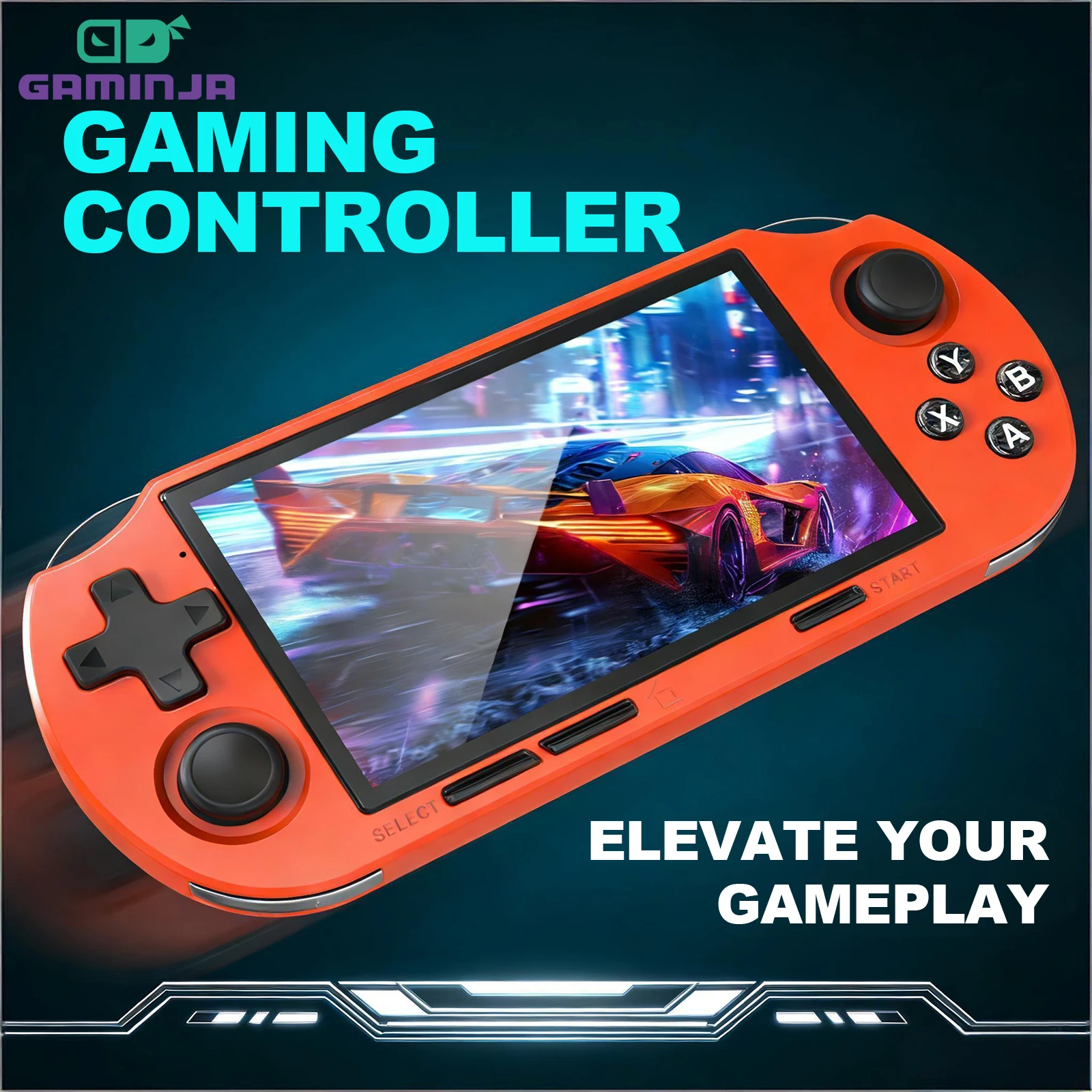 Gaming Console Type - GAMINJA Handheld draagbare gamingconsole 4,5 inch