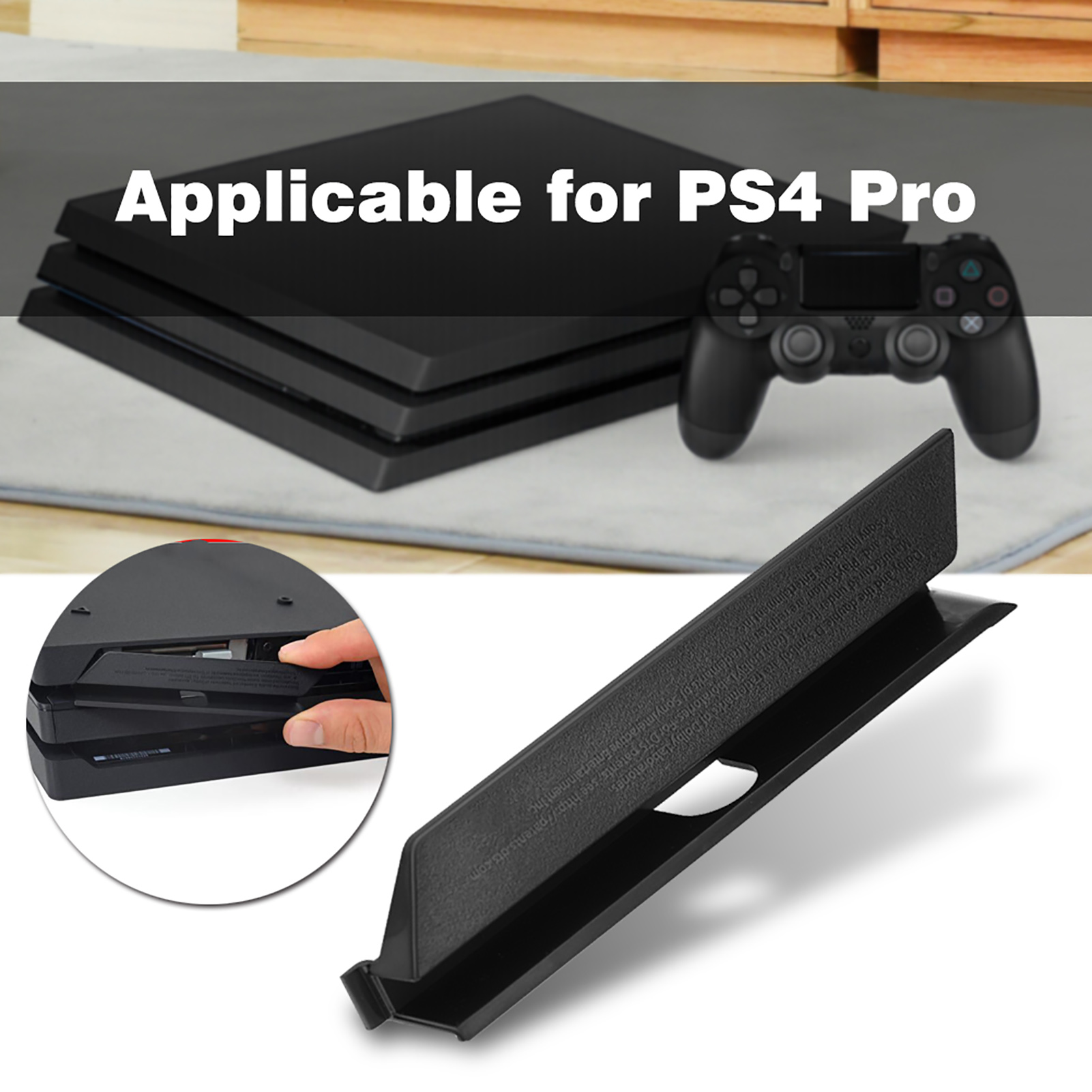 Gaming Console Monitor - Zwart Plastic Hdd Harde Schijf Slot