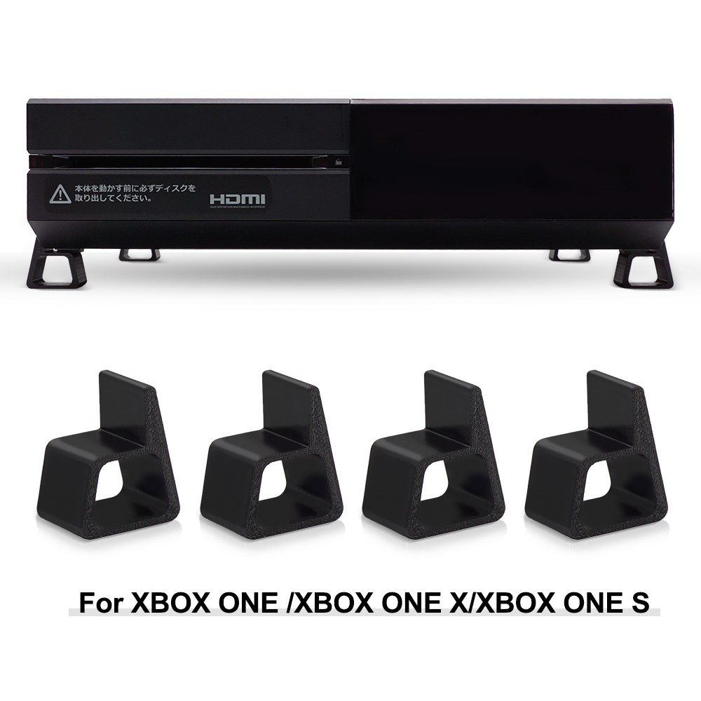 Gaming Console For Tv Xbox - BitFunx 3D-geprinte voetjes horizontale standaard koelbeugel