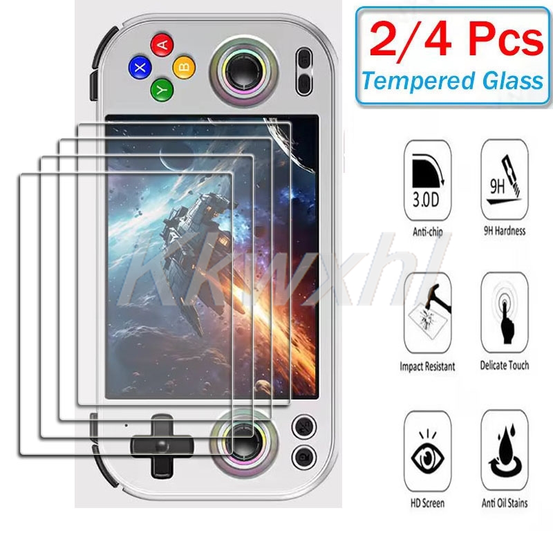 Gaming Console Vintage - 2-4PCS 9H HD Gehard Glas Voor