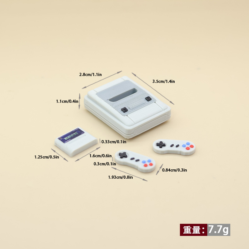 1set Poppenhuis Mini Retro Gam - Gaming Console Vintage recensie en prijs