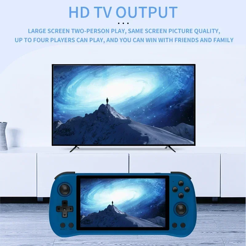 80000 Games 512G POWKIDDY X55  - Gaming Console Retro Handheld recensie en prijs