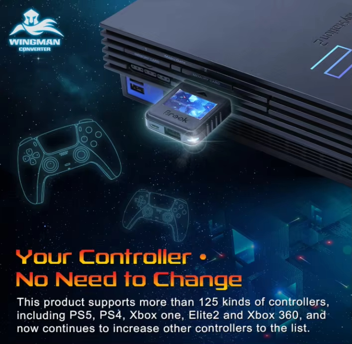 PS2 Wingman Brook Converter vo - Xbox Elite Controller recensie en prijs