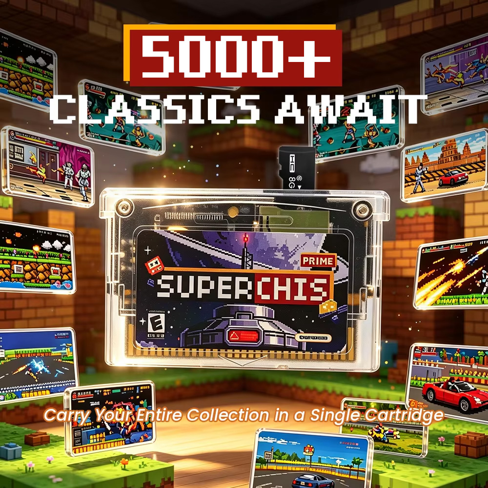 Retro Superchis Flash Game Car - Gaming Console Vintage recensie en prijs