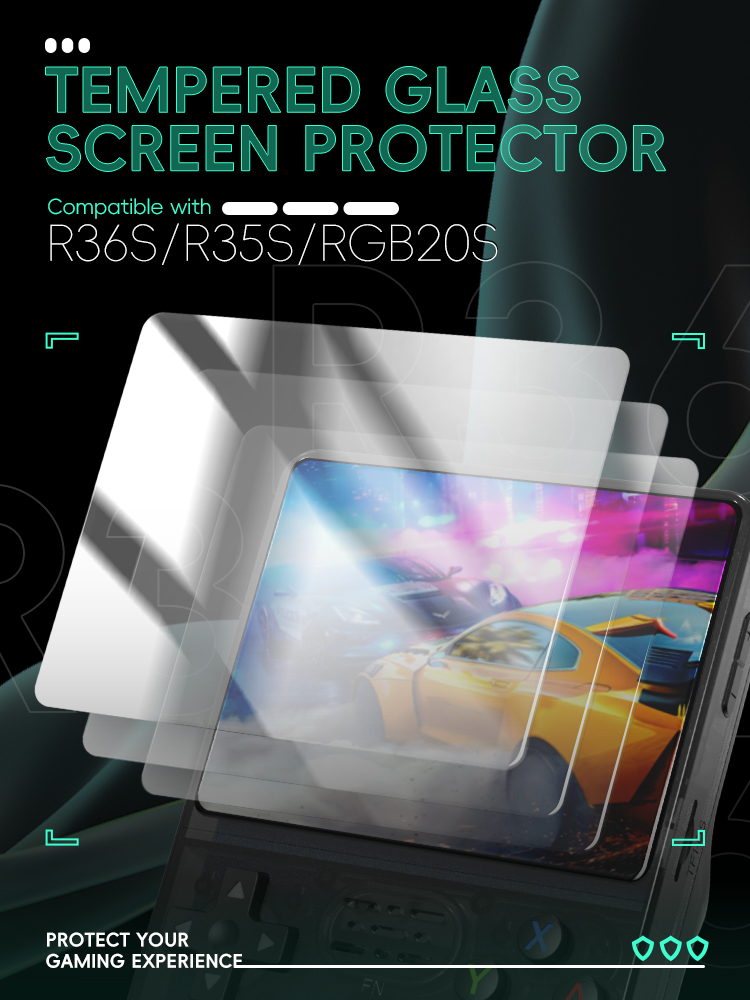 DATA FROG R36S Screen Protecto - Gaming Console Vintage recensie en prijs