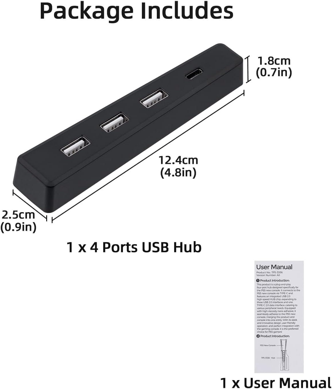 4 Poorten Usb Hub Voor Ps5 Sla - Gaming Console Ps5 recensie en prijs