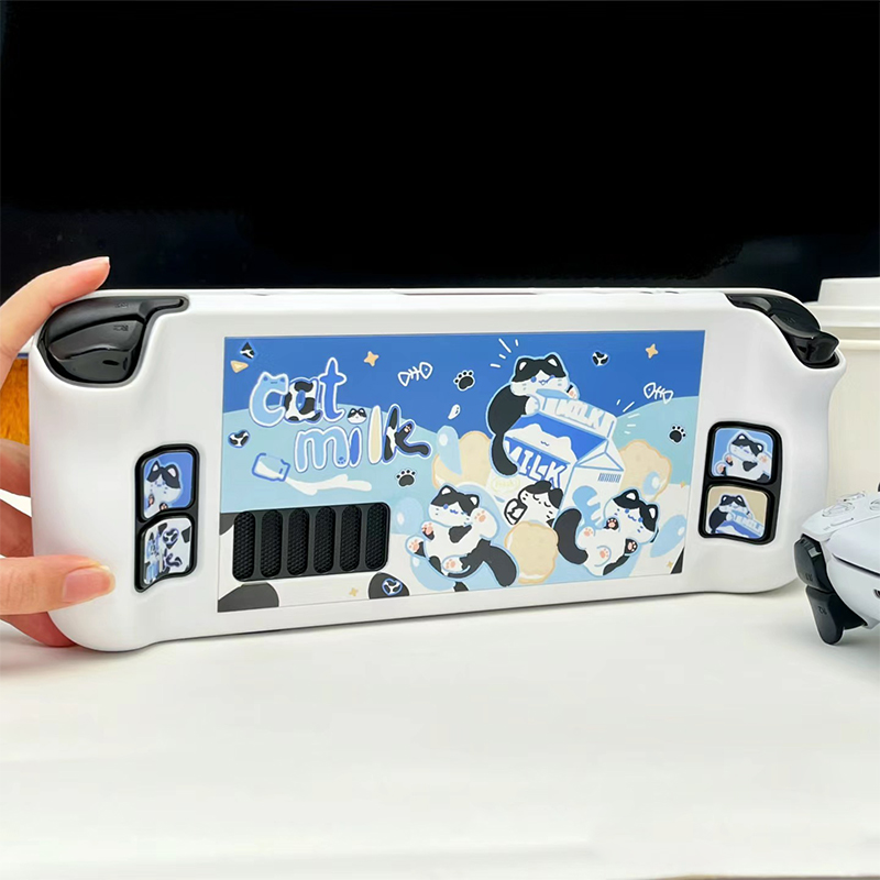 Cartoon Melk Kat Beschermhoes  - Console Gaming Steam recensie en prijs
