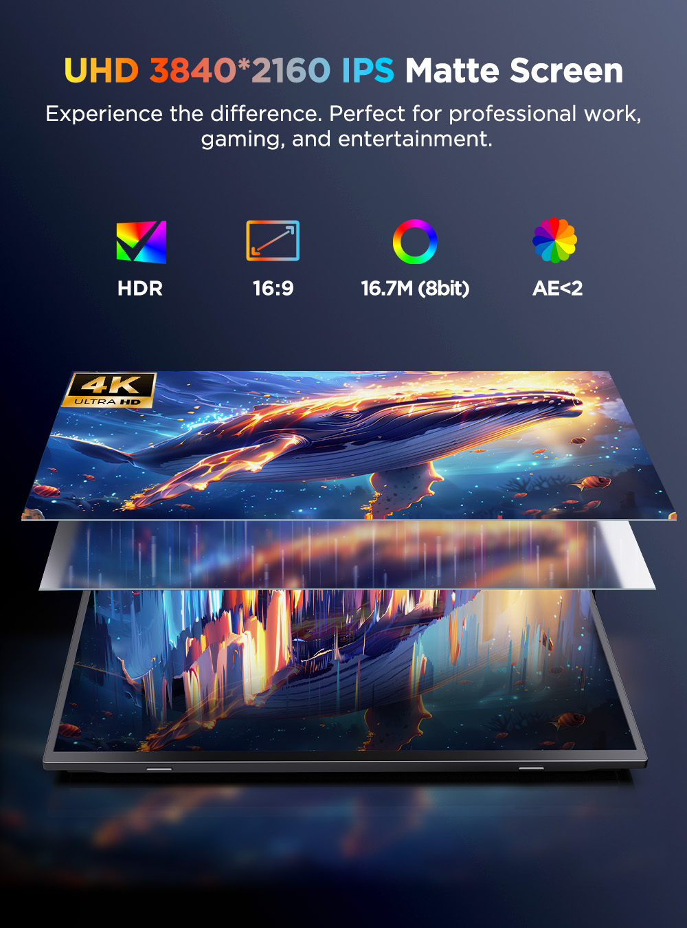 UPERFECT 4K draagbare monitor  - Gaming Console And Monitor recensie en prijs