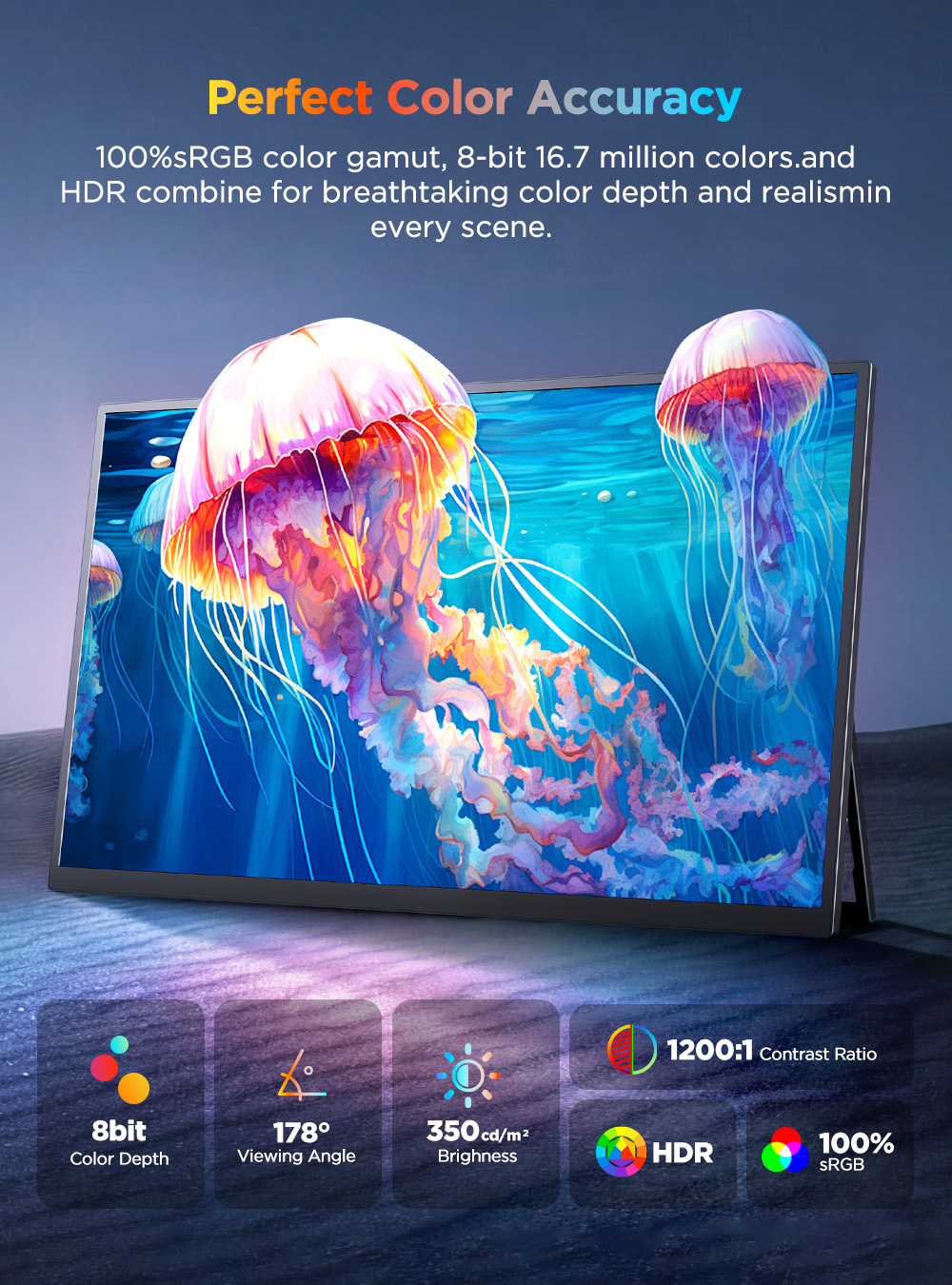 UPERFECT 4K draagbare monitor  - Gaming Console And Monitor recensie en prijs