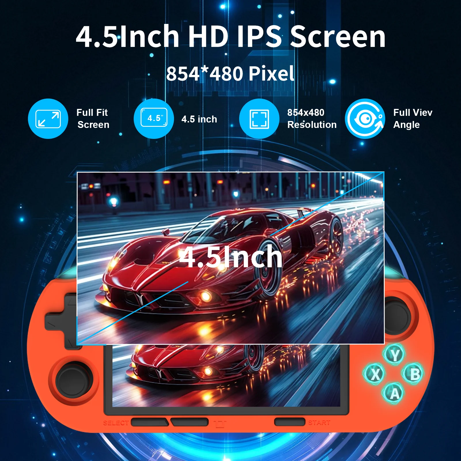 GAMINJA Handheld draagbare gam - Gaming Console Type recensie en prijs