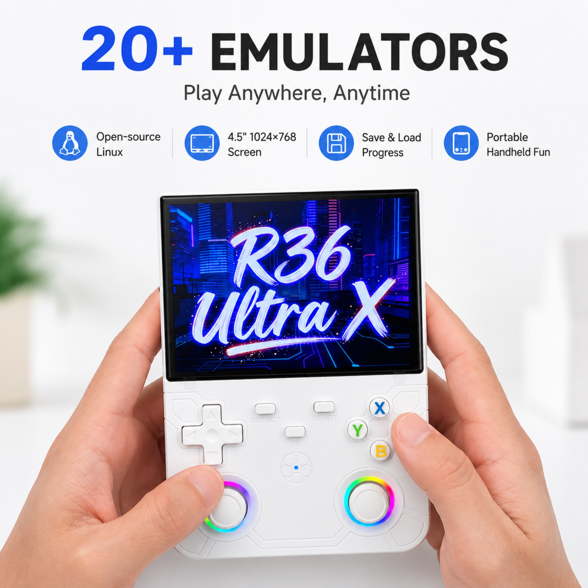 Retro Handheld Game Console R3 - Gaming Console Retro Handheld recensie en prijs