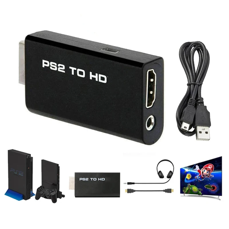 PS2 naar HDMI Audio Video Conv - Gaming Console And Monitor recensie en prijs