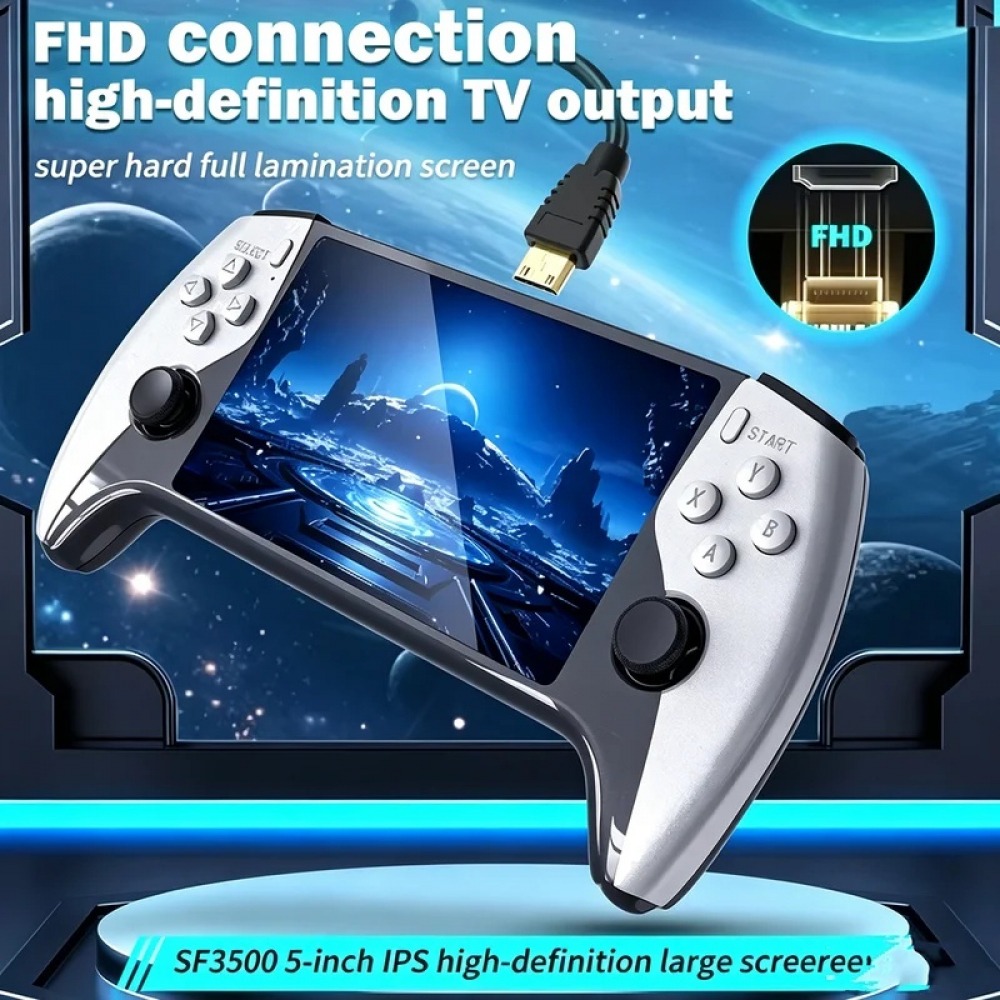 SF3500 5 inch Handheld Game Co - Gaming Console Retro Handheld recensie en prijs